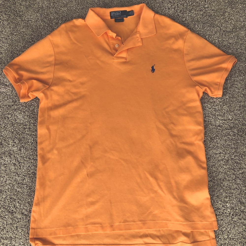 Orange Ralph Lauren Polo Men’s Large